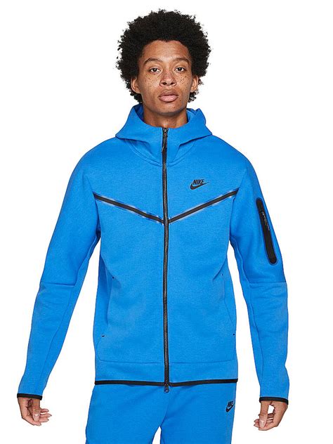 nike tech fleece anzug blau herren|Nike tech bekleidung.